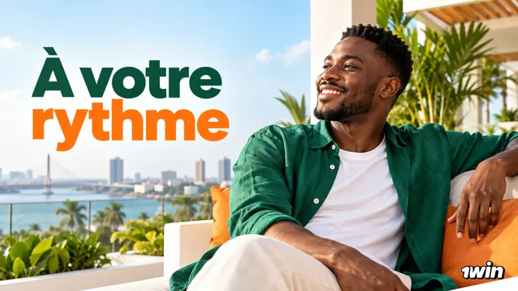 Homme adulte vêtu de vert installé sur une terrasse lumineuse